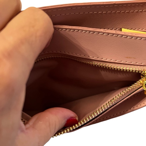 Joy Mangano Mauve shoulder Bag Purse - Picture 5 of 6